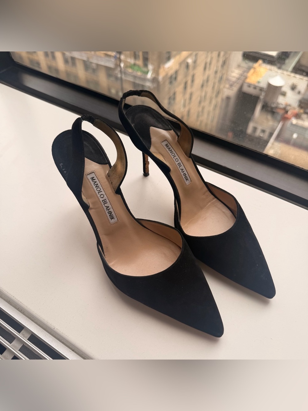 Manolo Blahnik Slingback Heels